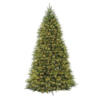National Tree Company 10 ft Pre-Lit Dunhill Fir Artificial Christmas Tree, 1,200 Clear Lights