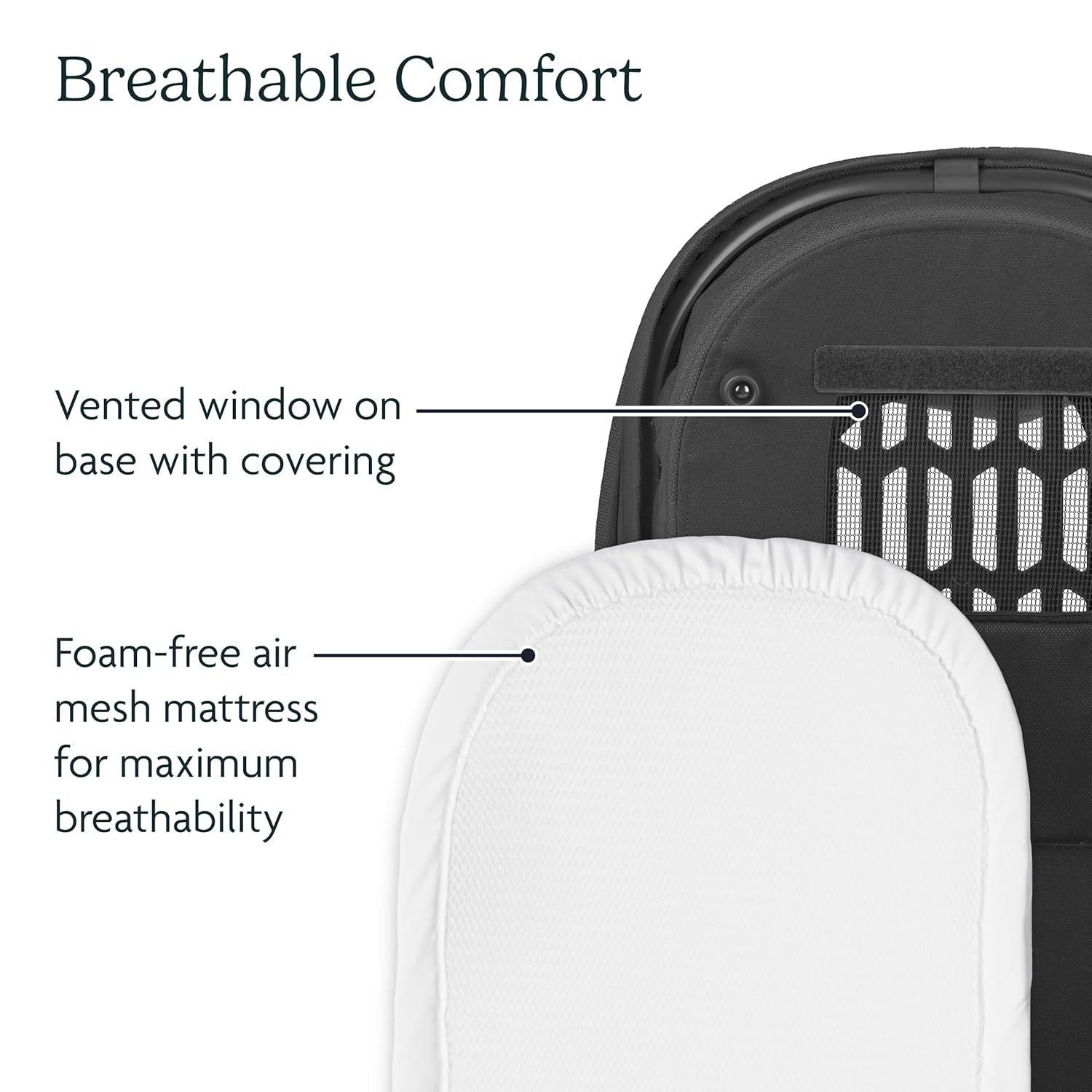 UPPAbaby Bassinet V3 - Compatible with Vista, Cruz, Ridge Strollers - Savannah (Pearl Gray Jacquard/Carbon Frame) UPPAbaby Bassinet V3 - Compatible with Vista, Cruz, Ridge Strollers - Overnight Sleep Solution - Mattress, Sheet and Bug Shield Included - Savannah (Pearl Gray Jacquard/Carbon Frame)