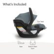 UPPAbaby Mesa V3 Infant Car Seat - Easy Installation + SmartSecure Technology - Callum (Stone Blue) UPPAbaby Mesa V3 Infant Car Seat - Easy Installation + SmartSecure Technology - Attaches to Stroller | Base + Infant Insert Included - Callum (Stone Blue)