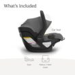 UPPAbaby Mesa V3 Infant Car Seat - Easy Installation + SmartSecure Technology - Greyson (Charcoal Mélange) UPPAbaby Mesa V3 Infant Car Seat - Easy Installation + SmartSecure Technology - Attaches to Stroller | Base + Infant Insert Included - Greyson (Charcoal Mélange)