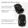 UPPAbaby Mesa V3 Infant Car Seat - Easy Installation + SmartSecure Technology - Jake (Charcoal) UPPAbaby Mesa V3 Infant Car Seat - Easy Installation + SmartSecure Technology - Attaches to Stroller | Base + Infant Insert Included - Jake (Charcoal)
