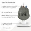 UPPAbaby Mamaroo Smart Swing – Customizable Soothing Modes with MotionSync Technology – Camila (Dark Green Mélange) UPPAbaby Mamaroo Smart Swing – Customizable Soothing Modes with MotionSync Technology – Infant Recline + Bluetooth Enabled – Included Newborn Insert – Camila (Dark Green Mélange)