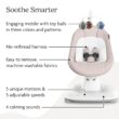 UPPAbaby Mamaroo Smart Swing – Customizable Soothing Modes with MotionSync Technology – Charlie (Sand Mélange) UPPAbaby Mamaroo Smart Swing – Customizable Soothing Modes with MotionSync Technology – Infant Recline + Bluetooth Enabled – Included Newborn Insert – Charlie (Sand Mélange)