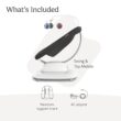 UPPAbaby Mamaroo Smart Swing – Customizable Soothing Modes with MotionSync Technology – Jake (Charcoal Mélange) UPPAbaby Mamaroo Smart Swing – Customizable Soothing Modes with MotionSync Technology – Infant Recline + Bluetooth Enabled – Included Newborn Insert – Jake (Charcoal Mélange)