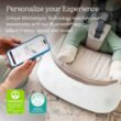 UPPAbaby Mamaroo Smart Swing – Customizable Soothing Modes with MotionSync Technology – Jake (Charcoal Mélange) UPPAbaby Mamaroo Smart Swing – Customizable Soothing Modes with MotionSync Technology – Infant Recline + Bluetooth Enabled – Included Newborn Insert – Jake (Charcoal Mélange)