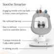 UPPAbaby Mamaroo Smart Swing – Customizable Soothing Modes with MotionSync Technology – Stella (Grey Mélange) UPPAbaby Mamaroo Smart Swing – Customizable Soothing Modes with MotionSync Technology – Infant Recline + Bluetooth Enabled – Included Newborn Insert – Stella (Grey Mélange)