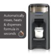 Baby Brezza New and Improved Formula Pro Advanced Formula Dispenser Machine, Charcoal Baby Brezza New and Improved Formula Pro Advanced Formula Dispenser Machine - Automatically Mix a Warm Formula Bottle Instantly - Easily Make Bottle with Automatic Powder Blending, Charcoal