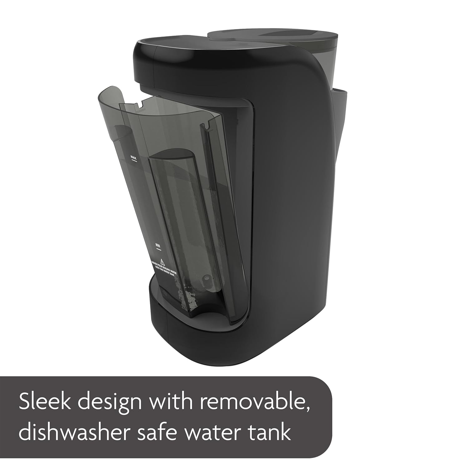 Baby Brezza New and Improved Formula Pro Advanced Formula Dispenser Machine, Charcoal Baby Brezza New and Improved Formula Pro Advanced Formula Dispenser Machine - Automatically Mix a Warm Formula Bottle Instantly - Easily Make Bottle with Automatic Powder Blending, Charcoal