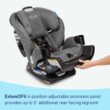 Graco Extend2Fit Convertible Baby Car Seat, Rear and Forward Facing, Adjustable Extension Panel for Extra Legroom, Cullen Graco Extend2Fit Convertible Baby Car Seat, Rear and Forward Facing, Adjustable Extension Panel for Extra Legroom, Cullen