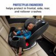 Graco TriRide 3-in-1 Reclining Car Seat, Kipling - Rear & Forward Facing Car Seat, Highback Booster, Adjustable Headrest