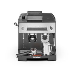 Cuisinart Semi automatic Stainless steel Programmable Espresso Machine with Drip Tray ( Stainless Steel )