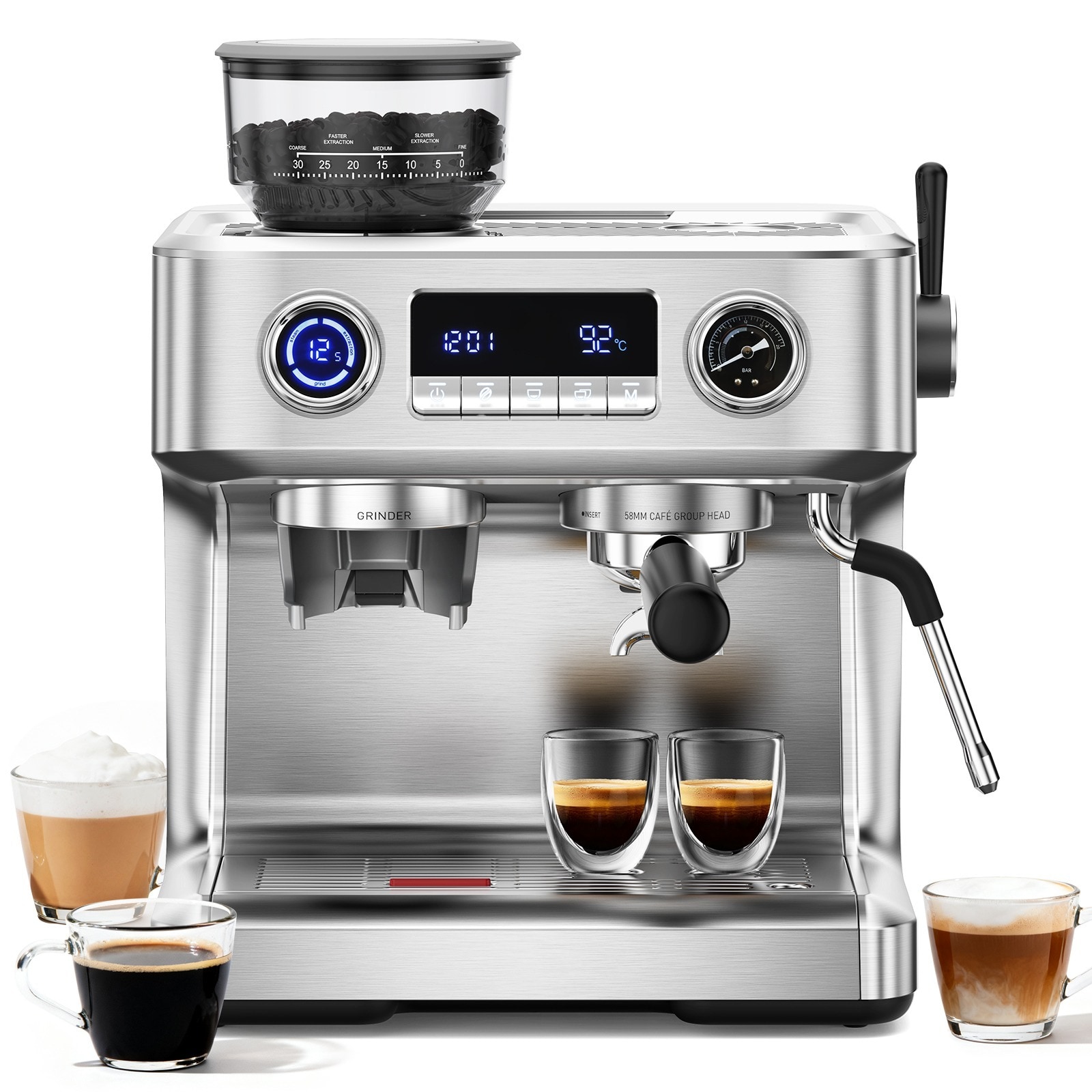 COWSAR 2 -Cup Residential Drip coffee maker ( Stainless Steel ) COWSAR 2 -Cup Residential Drip coffee maker ( Stainless Steel )