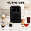 Zulay Kitchen Magia Clasica Espresso Machine 2 -Cup Residential Drip coffee maker ( Black Black )