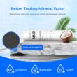 Waterdrop 8-stage G3P600 with MNR35 Composite/Activated carbon Reverse Osmosis Filtration Under Sink Water Filtration System with LED Purifier Stainless Steel Smart faucet Faucet