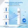 Waterdrop 8-stage G3P600 with MNR35 Composite/Activated carbon Reverse Osmosis Filtration Under Sink Water Filtration System with LED Purifier Stainless Steel Smart faucet Faucet