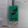 ANZZI ENVO 199000 BTU Liquid Propane Tankless Water Heater with Copper Heat Exchanger and Safety Features