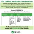A.O. Smith Signature Series 6.6-GPM 140000-BTU Outdoor Natural Gas/Liquid Propane Tankless Water Heater