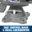 Wilton 6-1/2-in Cast iron Multi-Purpose Bench Vise