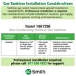 A.O. Smith Signature Series 8-GPM 190000-BTU Outdoor Natural Gas/Liquid Propane Tankless Water Heater
