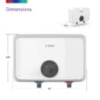 Bosch 3.5-GPM 240-V 18-kW .94-UEF Tankless Electric Water Heater Bosch 3.5-GPM 240-V 18-kW .94-UEF Tankless Electric Water Heater