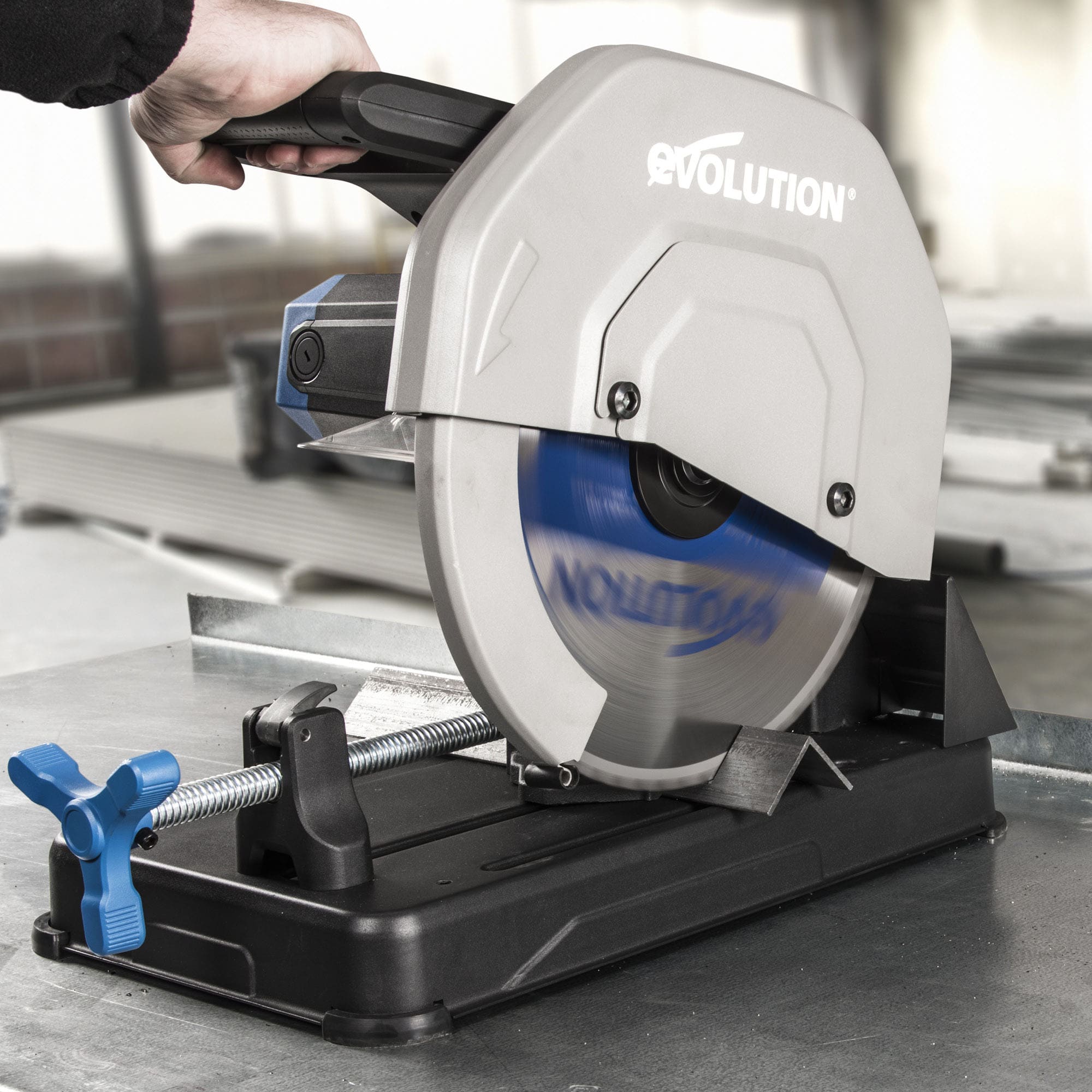 Evolution 15-Amp 14-in Stamped Steel Base Chop Saw Evolution 15-Amp 14-in Stamped Steel Base Chop Saw