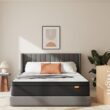 Sweetnight 14-in Medium King Hybrid Memory Foam/Coil Blend Mattress in a Box