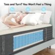 Ifluous 14-in Firm Queen Hybrid Memory Foam/Coil Blend Mattress in a Box