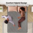 Avenco 12-in Medium King Hybrid Memory Foam/Coil Blend Mattress in a Box