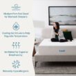 LUCID Comfort Collection SureCool 12-in Medium King Memory foam Mattress in a Box