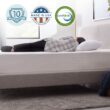 LUCID Comfort Collection SureCool 12-in Medium King Memory foam Mattress in a Box