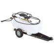 Brinly 25-Gallon 12-volt Battery Operated Plastic Pull-behind Sprayer with Adjustable Spray Pattern Battery Not Included