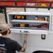 Buyers Products 88-in x 13-in x 16-in White Steel Top mount Truck Tool Box