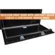 Buyers Products 48-in x 24-in x 24-in Black Steel Underbody Truck Tool Box
