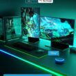 Govee RGBIC Neon Rope Lights for Desks, 16.4ft LED Gaming Desk Lights, Neon LED Strip Lights Syncing Govee RGBIC Neon Rope Lights for Desks, 16.4ft LED Gaming Desk Lights, Neon LED Strip Lights Syncing with Razer Chroma, Support Cutting, Smart App Control, Music Sync, Adapter (Only 2.4G Wi-Fi)