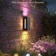 Govee Outdoor UpDown Wall Light, 2 Pack, 1200LM RGBICWW Smart Porch Lights Outdoor with 64 Scene Modes Govee Outdoor UpDown Wall Light, 2 Pack, 1200LM RGBICWW Smart Porch Lights Outdoor with 64 Scene Modes, IP66 Waterproof Wall Sconce for Outdoor Decor, Works with Alexa, Google Assistant and Matter