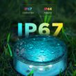 Govee Outdoor Ground Lights 2, 50ft Patio Decorations, 15 Pack RGBIC Pathway Lights with 100LM Warm White, IP67 Waterproof, 63 Scene Modes, Works with Alexa, Google Assistant