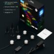 Govee Outdoor Ground Lights 2, 50ft Patio Decorations, 15 Pack RGBIC Pathway Lights with 100LM Warm White, IP67 Waterproof, 63 Scene Modes, Works with Alexa, Google Assistant