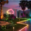 Govee Outdoor Neon Rope Lights, 32.8ft RGBIC IP67 Waterproof Patio Decorations with 64 Scene Modes, Music Sync, Flexible LED Outdoor Lights, Neon Lights Work with Alexa, Google Assistant Govee Outdoor Neon Rope Lights, 32.8ft RGBIC IP67 Waterproof Patio Decorations with 64 Scene Modes, Music Sync, Flexible LED Outdoor Lights, Neon Lights Work with Alexa, Google Assistant