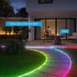 Govee Outdoor Neon Rope Lights, 32.8ft RGBIC IP67 Waterproof Patio Decorations with 64 Scene Modes, Music Sync, Flexible LED Outdoor Lights, Neon Lights Work with Alexa, Google Assistant Govee Outdoor Neon Rope Lights, 32.8ft RGBIC IP67 Waterproof Patio Decorations with 64 Scene Modes, Music Sync, Flexible LED Outdoor Lights, Neon Lights Work with Alexa, Google Assistant