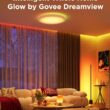 Govee Floor Lamp 2 with Matter, RGBIC, Warm Cool White LED, Alexa Compatible, 1725lm, Music Sync, Scene Modes, Smart Floor Lamp for Living Room, Bedroom, Black(1 Pack)
