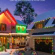 Govee Outdoor LED Strip Lights, 45 RGBIC LED Lights 100FT String Lights with 65 Scene Modes, Halloween Decoration Work with Alexa, Google, APP Control, IP65 Waterproof
