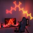 Govee Glide Y RGBIC LED Wall Lights, Smart Wi-Fi Gaming Lights with Music Sync, DIY and Timer Feature, LED Lights for Gaming Room, Wall Light 7 Pack Govee Glide Y RGBIC LED Wall Lights, Smart Wi-Fi Gaming Lights with Music Sync, DIY and Timer Feature, LED Lights for Gaming Room, Wall Light 7 Pack