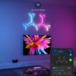 Govee Glide Y RGBIC LED Wall Lights, Smart Wi-Fi Gaming Lights with Music Sync, DIY and Timer Feature, LED Lights for Gaming Room, Wall Light 7 Pack Govee Glide Y RGBIC LED Wall Lights, Smart Wi-Fi Gaming Lights with Music Sync, DIY and Timer Feature, LED Lights for Gaming Room, Wall Light 7 Pack