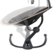 Maxi-Cosi Cassia Smart Baby Swing for Infants, Portable Foldable Swing with Music, 360 Rotation, 5 Speeds, 12 Melodies, EcoCare Fabric, Auto Motion Sensor, 2 Reclines, Classic Graphite