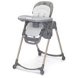 Maxi-Cosi Minla 6-in-1 High Chair for Babies & Toddlers, Portable Foldable Highchair, EcoCare Fabric, 9 Heights, 5 Reclines, 4 Tray Positions, Classic Green