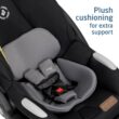 Maxi-Cosi Mico Luxe Infant Car Seat with Base, Rear Facing Car Seat For Babies, Baby Carseat 4-30 lbs, Baby Car Seats, Infant Car Seats, Midnight Glow