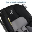 Maxi-Cosi Mico Luxe Infant Car Seat with Base, Rear Facing Car Seat For Babies, Baby Carseat 4-30 lbs, Baby Car Seats, Infant Car Seats, Midnight Glow