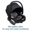 Maxi-Cosi Mico Luxe Infant Car Seat with Base, Rear Facing Car Seat For Babies, Baby Carseat 4-30 lbs, Baby Car Seats, Infant Car Seats, Midnight Glow