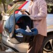 Maxi-Cosi Mico Luxe Infant Car Seat with Base, Rear Facing Car Seat For Babies, Baby Carseat 4-30 lbs, Baby Car Seats, Infant Car Seats, New Hope Navy