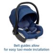 Maxi-Cosi Mico Luxe Infant Car Seat with Base, Rear Facing Car Seat For Babies, Baby Carseat 4-30 lbs, Baby Car Seats, Infant Car Seats, New Hope Navy